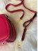 Bolsa média pink/dourado