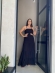 Vestido longo abertura lateral